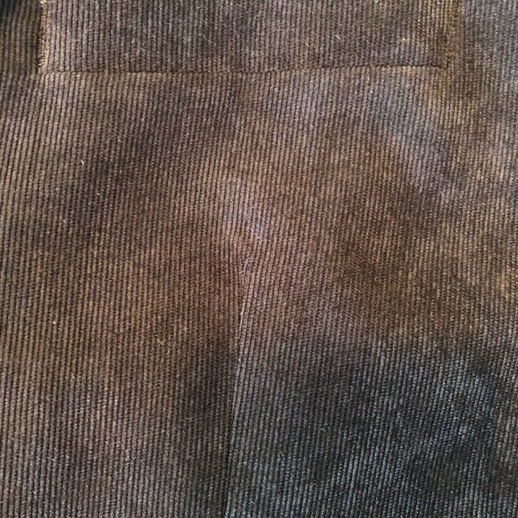 CALVIN KLEIN mens solid black corduroy sport coat suit jacket blazer 40 R - Picture 4 of 9